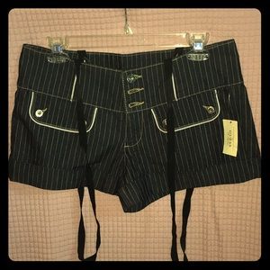 Guess Suspender Shorts 29 NWT